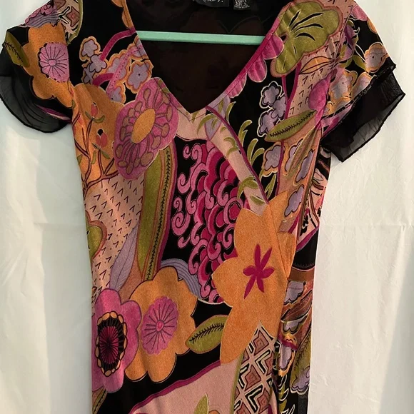 Lola P. Floral Maxi Dress - Picture 3 of 6